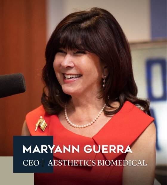 CEO of Aesthetics Biomedical Maryann Guerra