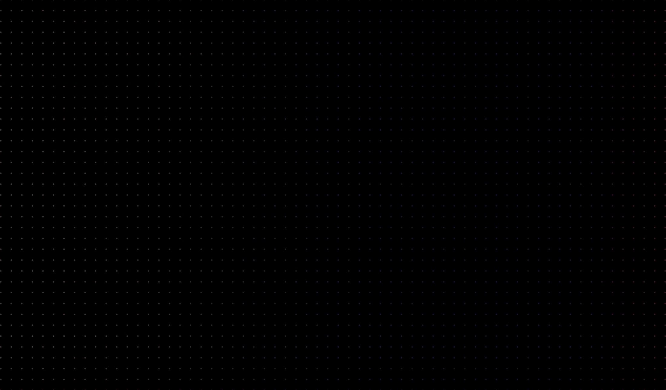 Black background with light dotted pattern.