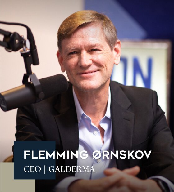 CEO of Galderma Flemming Ornskov